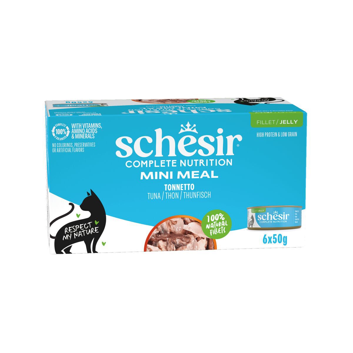 Schesir Tuna, 6x 50 g Schesir Tuna, 6x 50 g