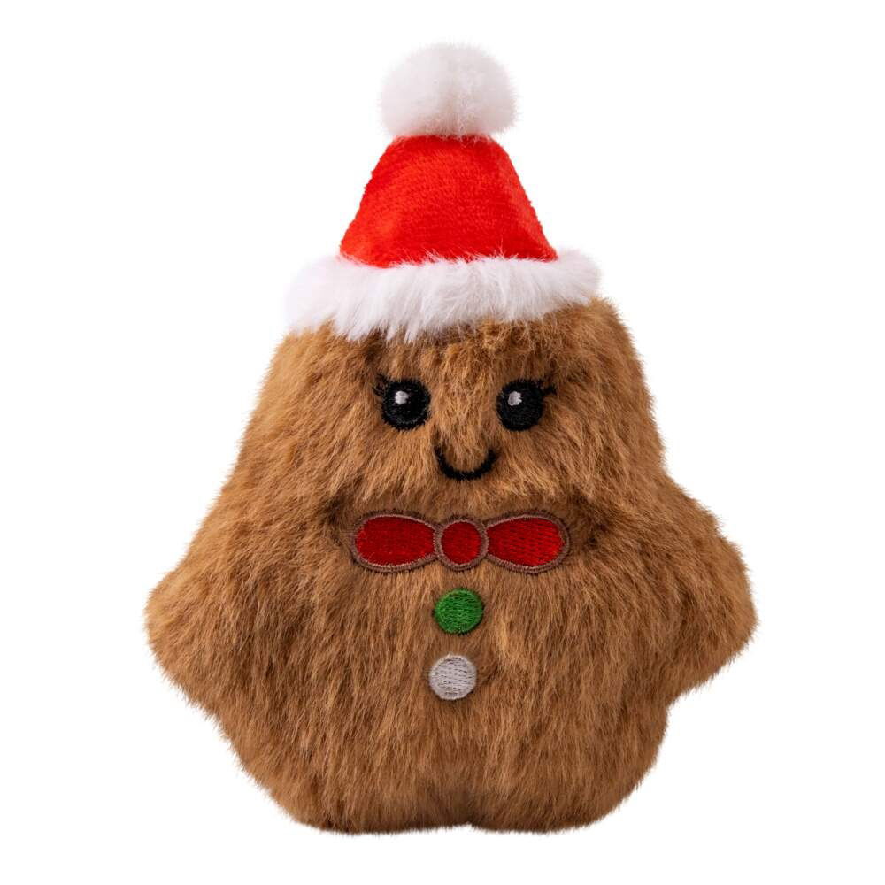 Kong Holiday25 Snuzzles Mini piparkakku-ukko XS