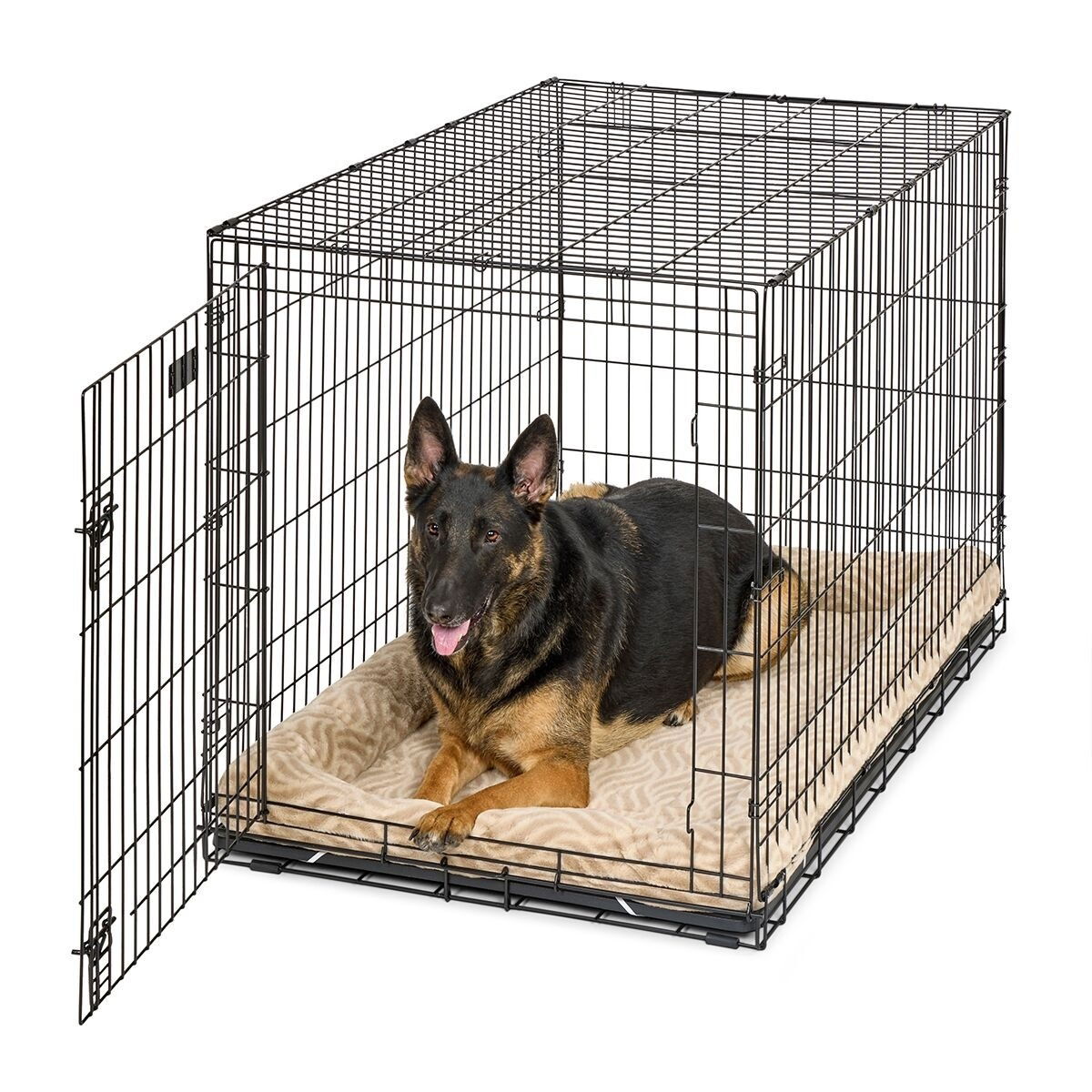 Midwest QuietTime Wave Pet Bed Tan