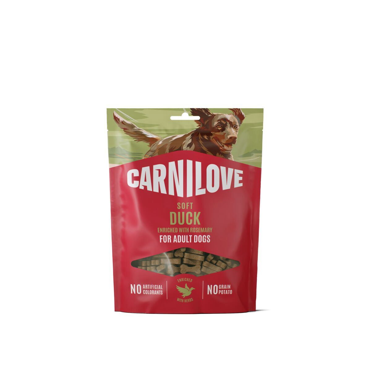 CARNILOVE Dog SOFT Snack Ankka 200 g