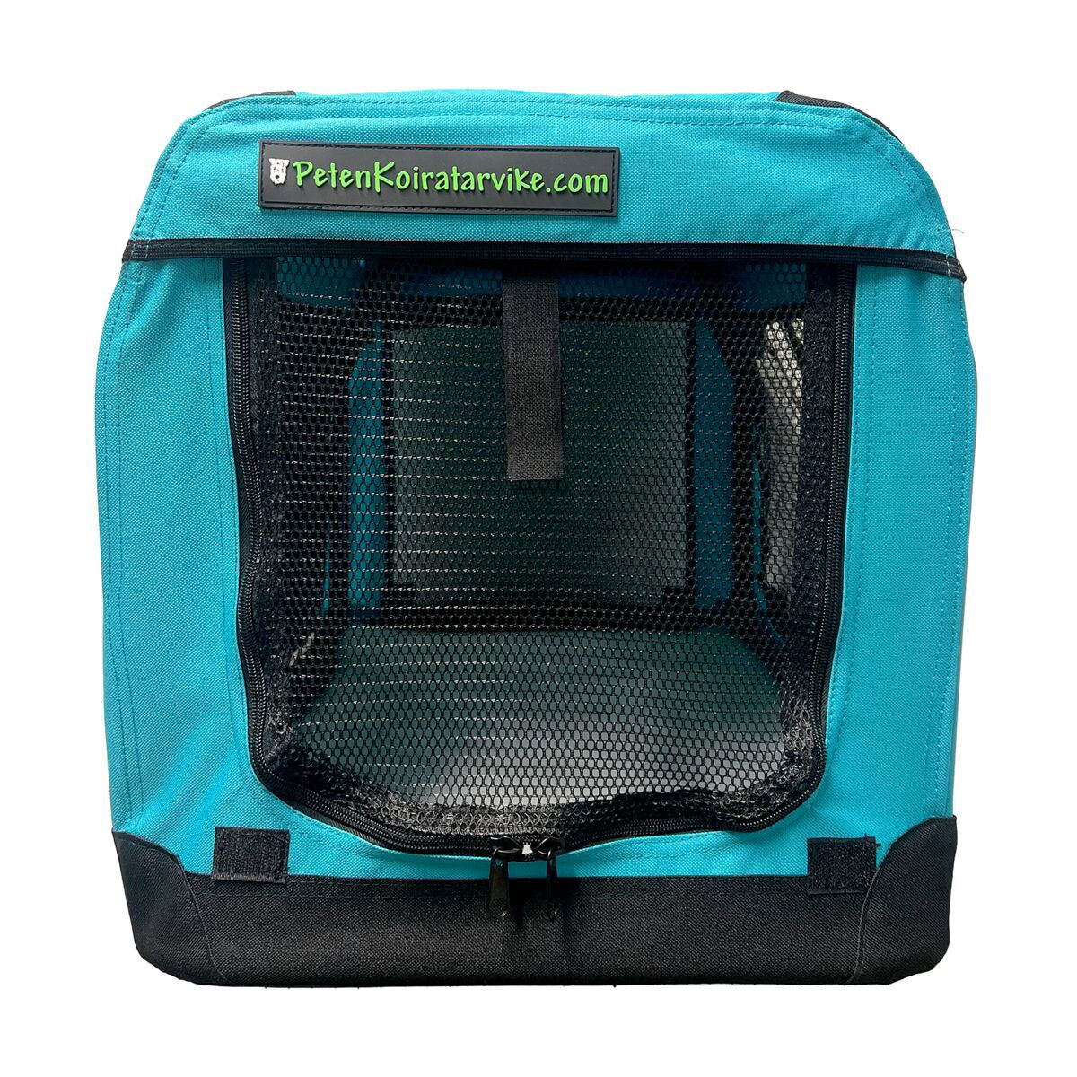 PetEasy Luxury Soft Crate teal PKT