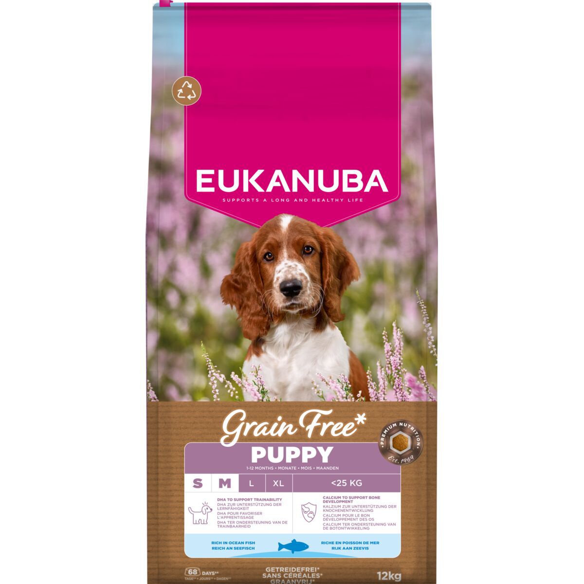 Eukanuba Grain Free Puppy Small & Medium Breed Ocean Fish