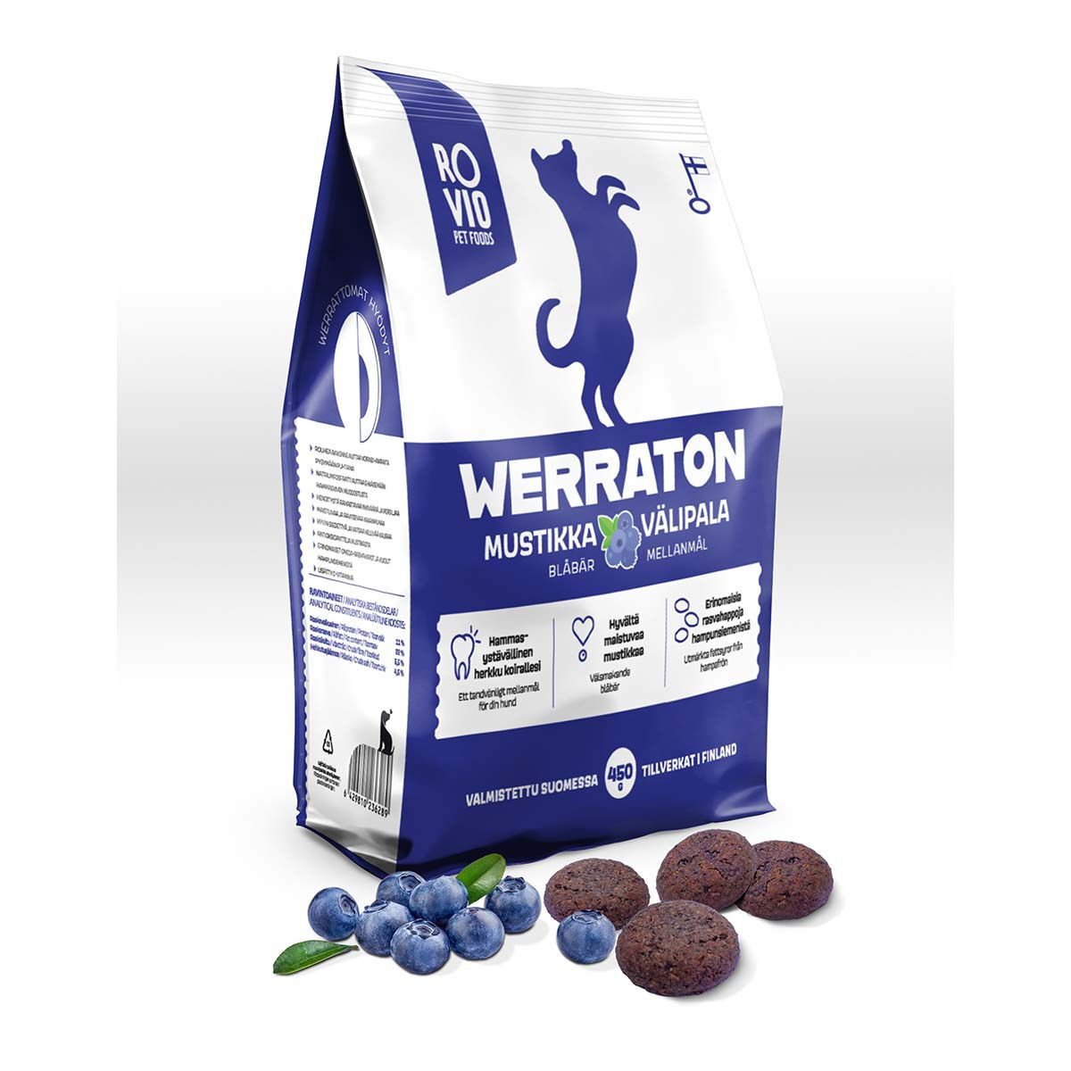 Werraton Mustikkavälipala 450g