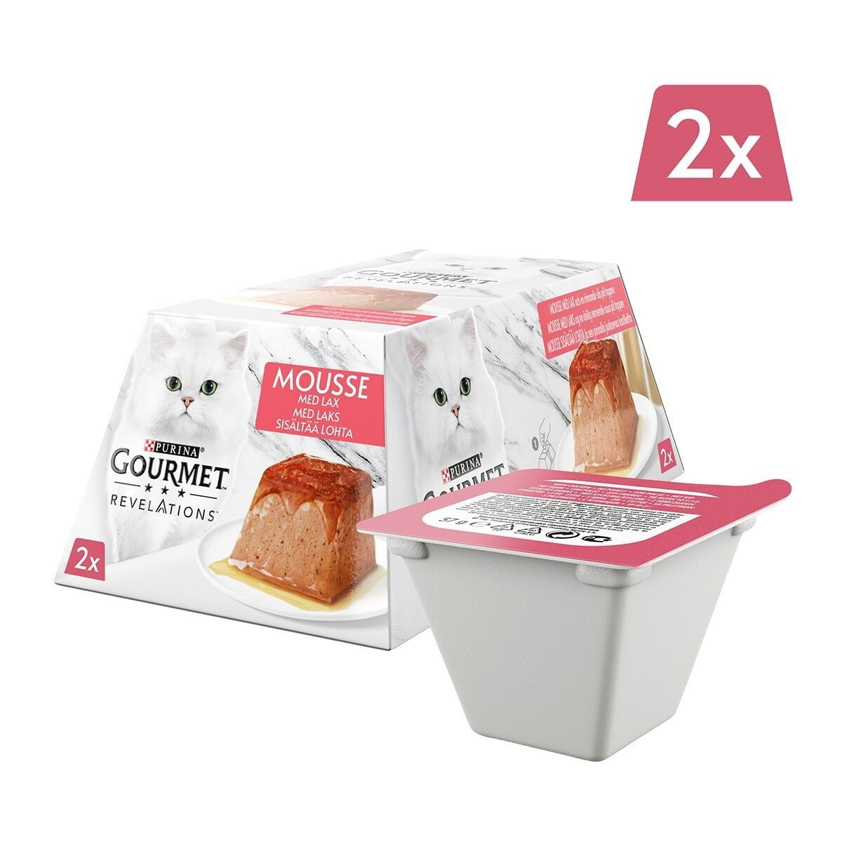 Gourmet Revelations Salmon 2x57g