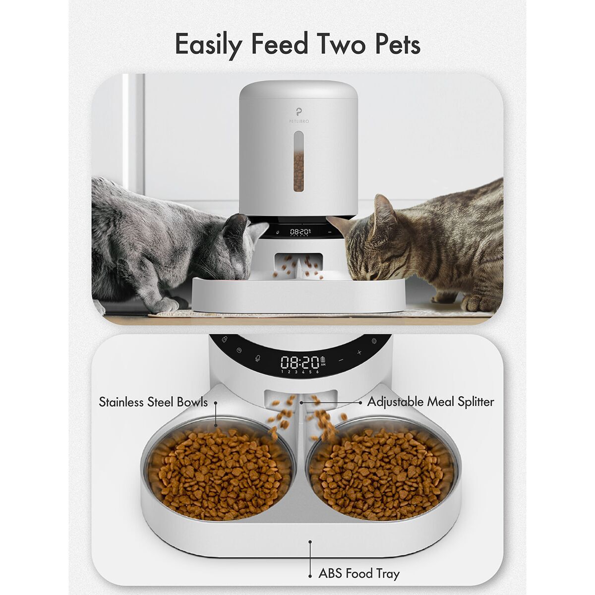 Petlibro Granary Dual Food Tray 5L
