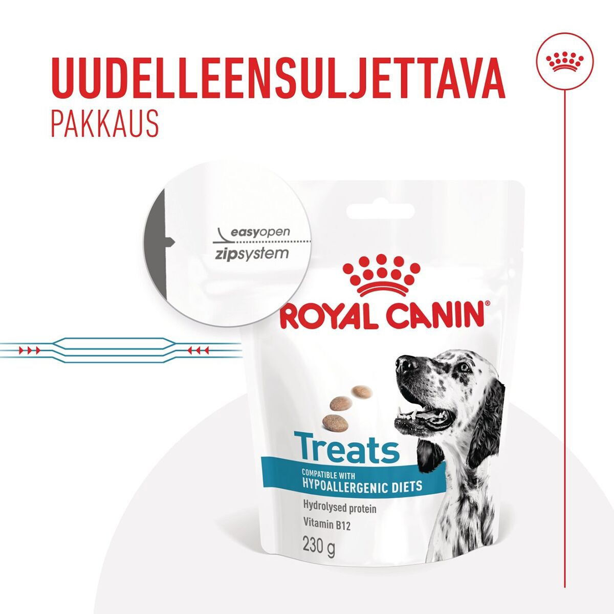 Royal Canin Veterinary Diets Dog Hypoallergenic Treats 230g