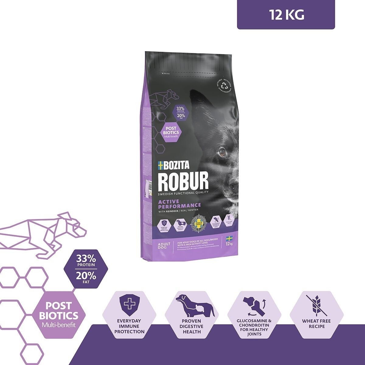 Robur Adult Performance Reindeer 12kg
