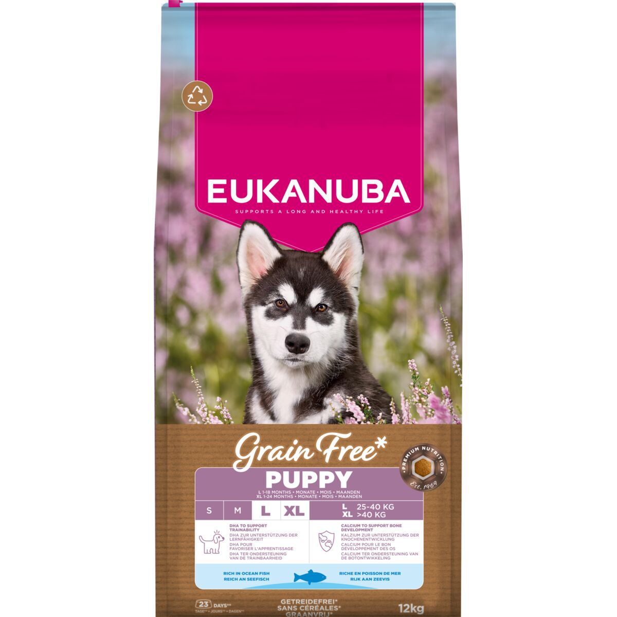 Eukanuba Grain Free Puppy & Junior Large & Extra Large Breed Ocean Fish
