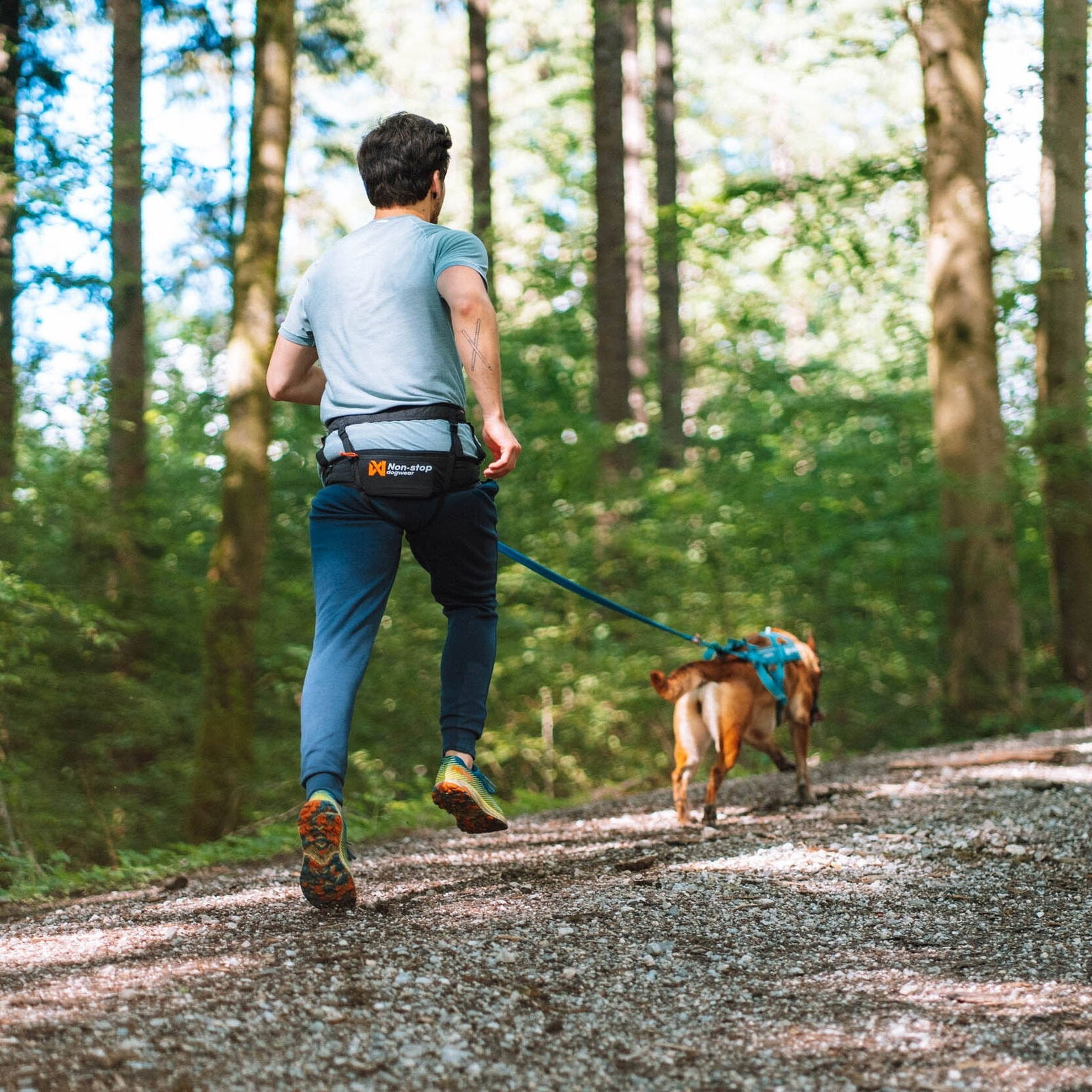 Non-stop dogwear Canix 2.0 juoksuvyö musta