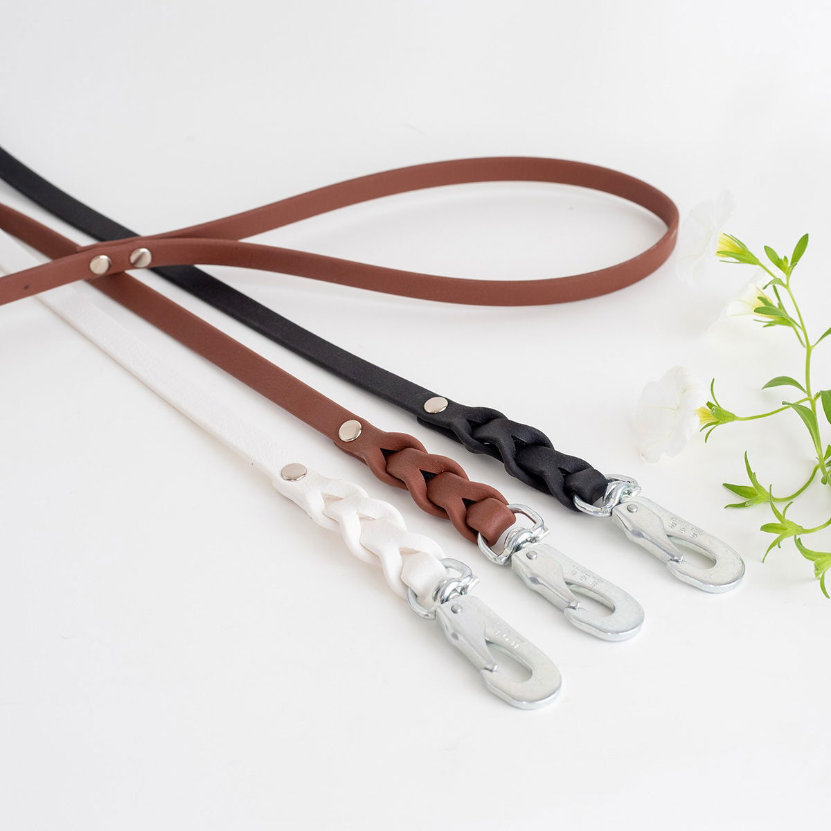 Tyylivoitto Braid show leash, black