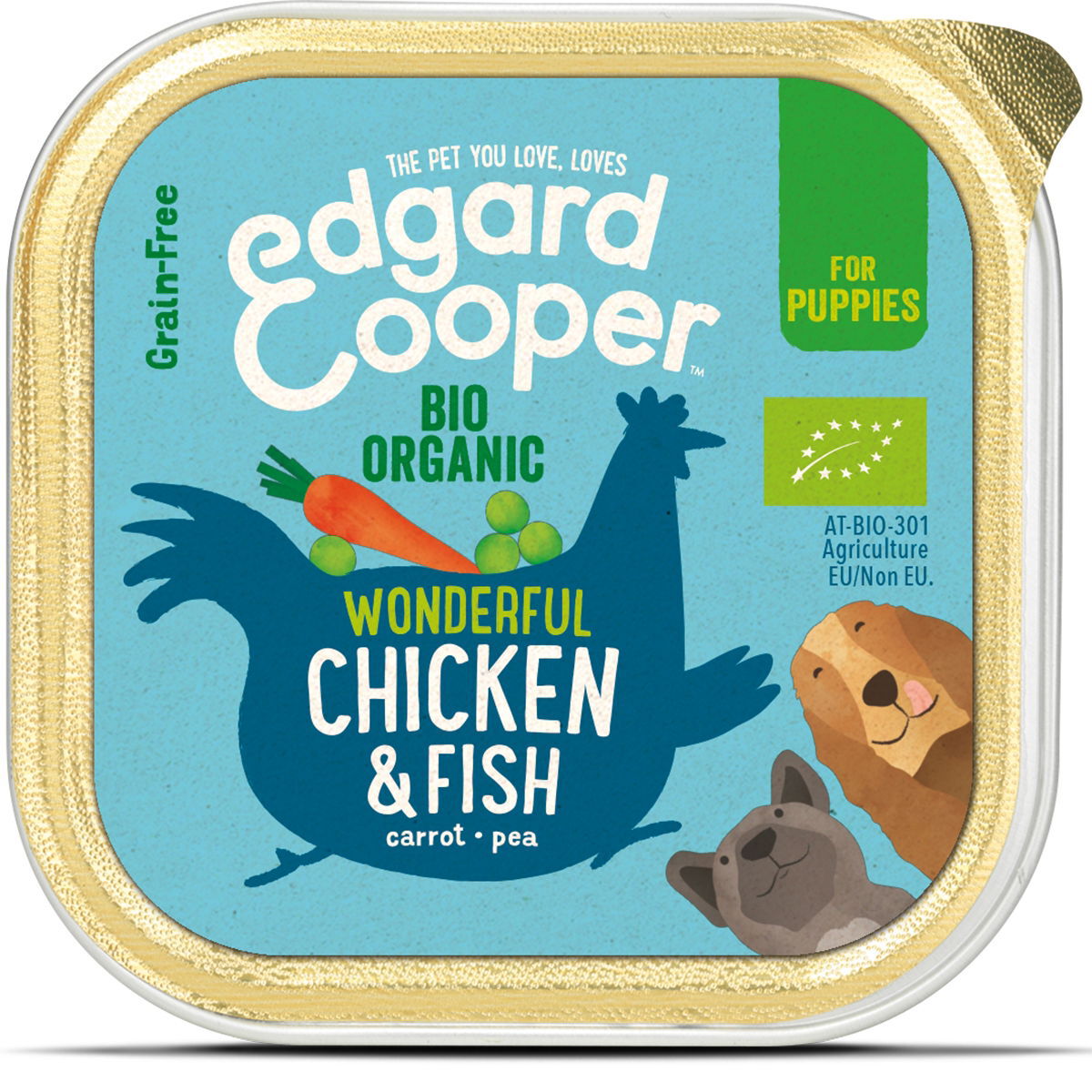 Edgard&Cooper Dog Organic Puppy 100 g