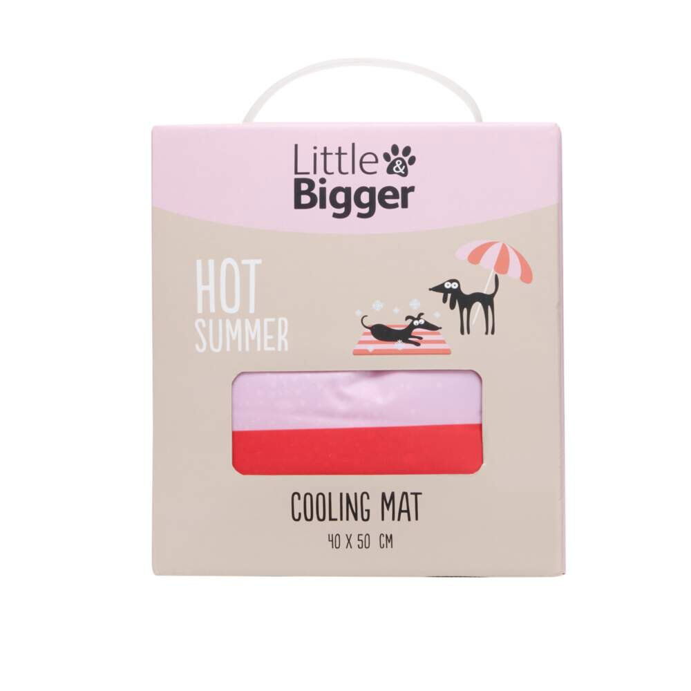 Little&Bigger Hot Summer viilennysmatto juicy pinkki & punainen