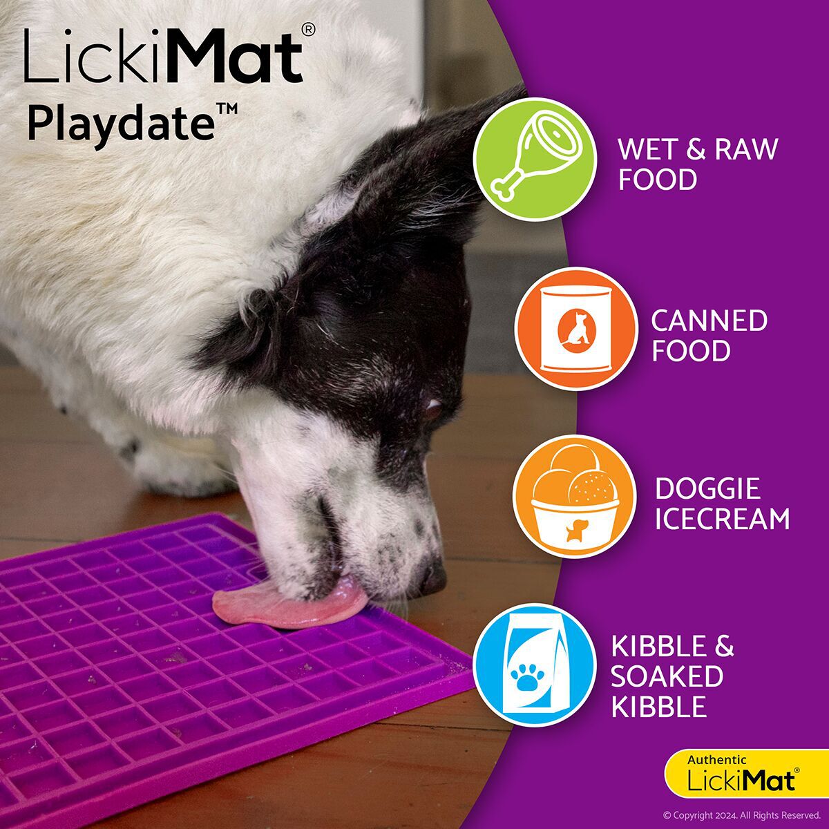 LickiMat Playdate Classic Dog