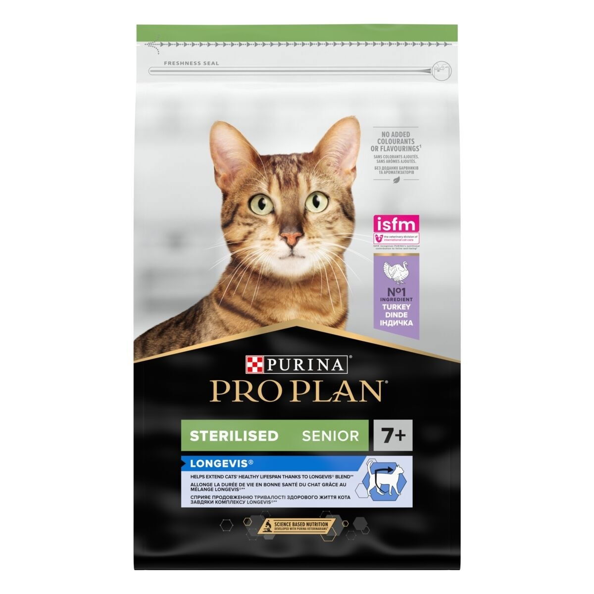 Pro Plan Sterilised Cat 7+ Turkey