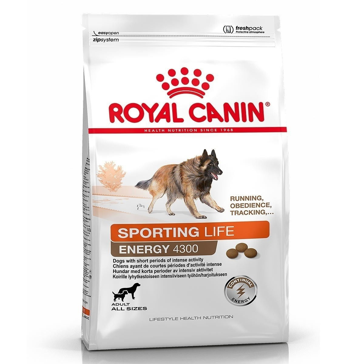 Royal Canin Sporting Life Energy 4300 Adult koiran kuivaruoka