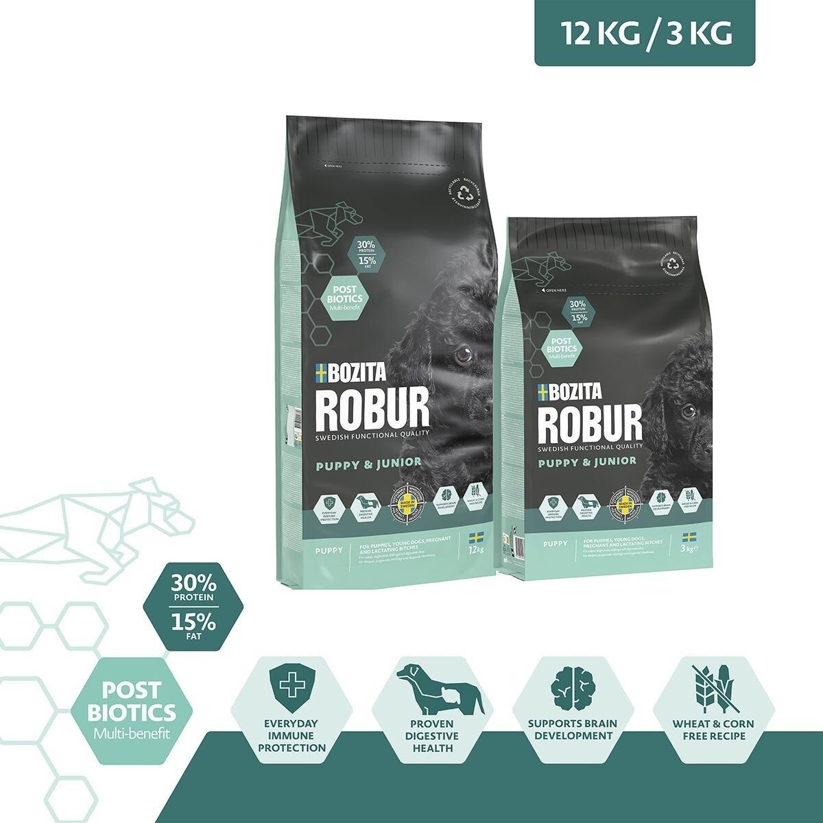 Robur Puppy & Junior XL 12kg