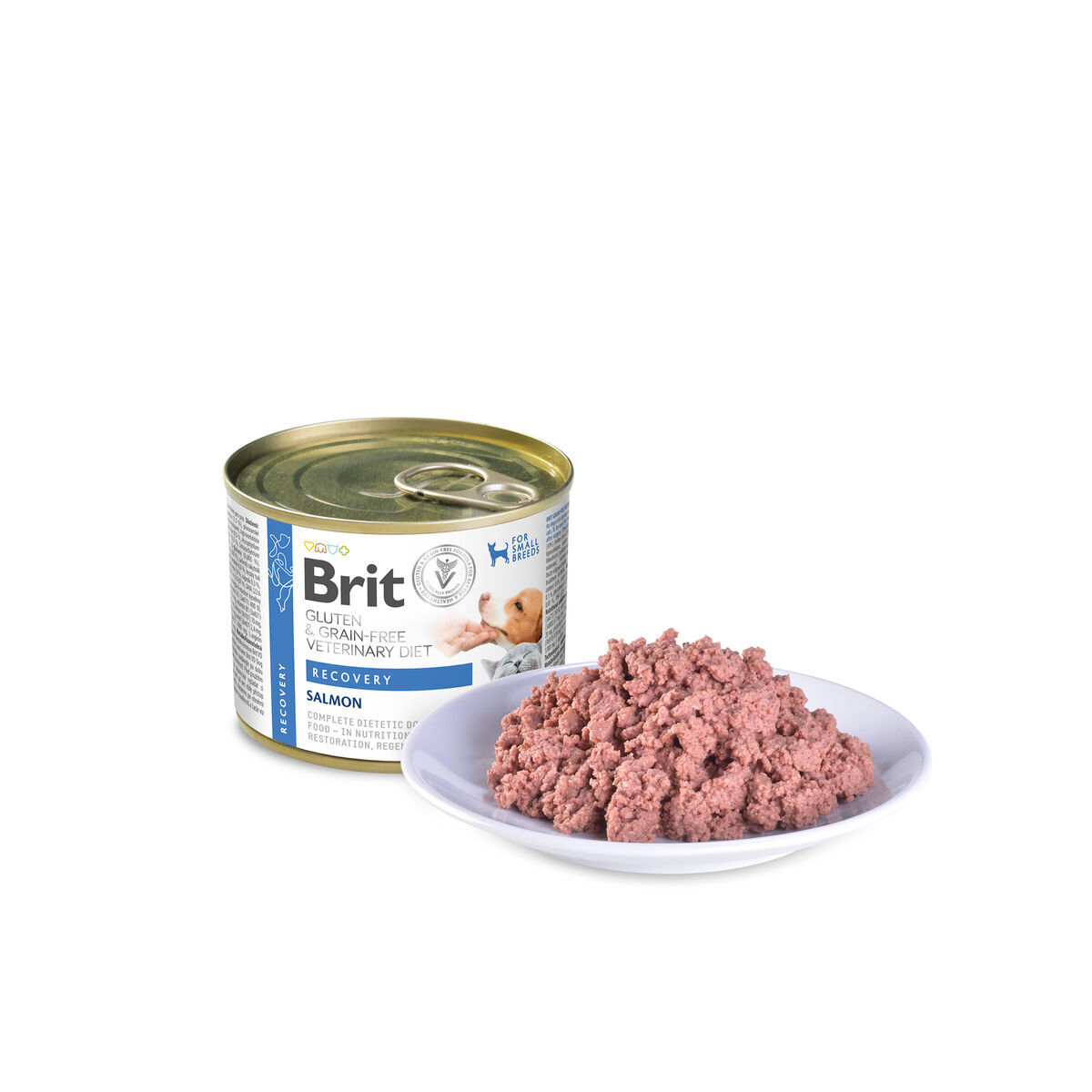 Brit Veterinary Diet Dog Grain Free + Cat Can Recovery 