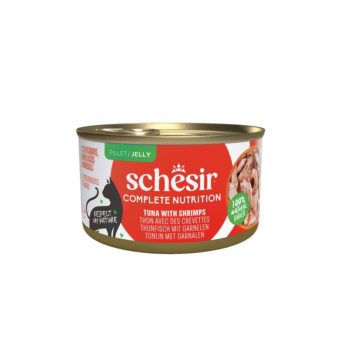 Schesir Tonnikala & Katkarapu, 85 g Schesir Tonnikala & Katkarapu, 85 g