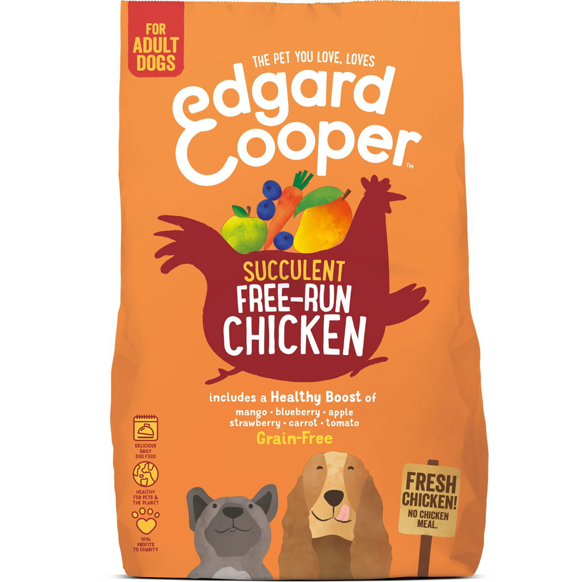 NOT IN USE Edgard & Cooper Dog Grain Free Chicken 7 kg
