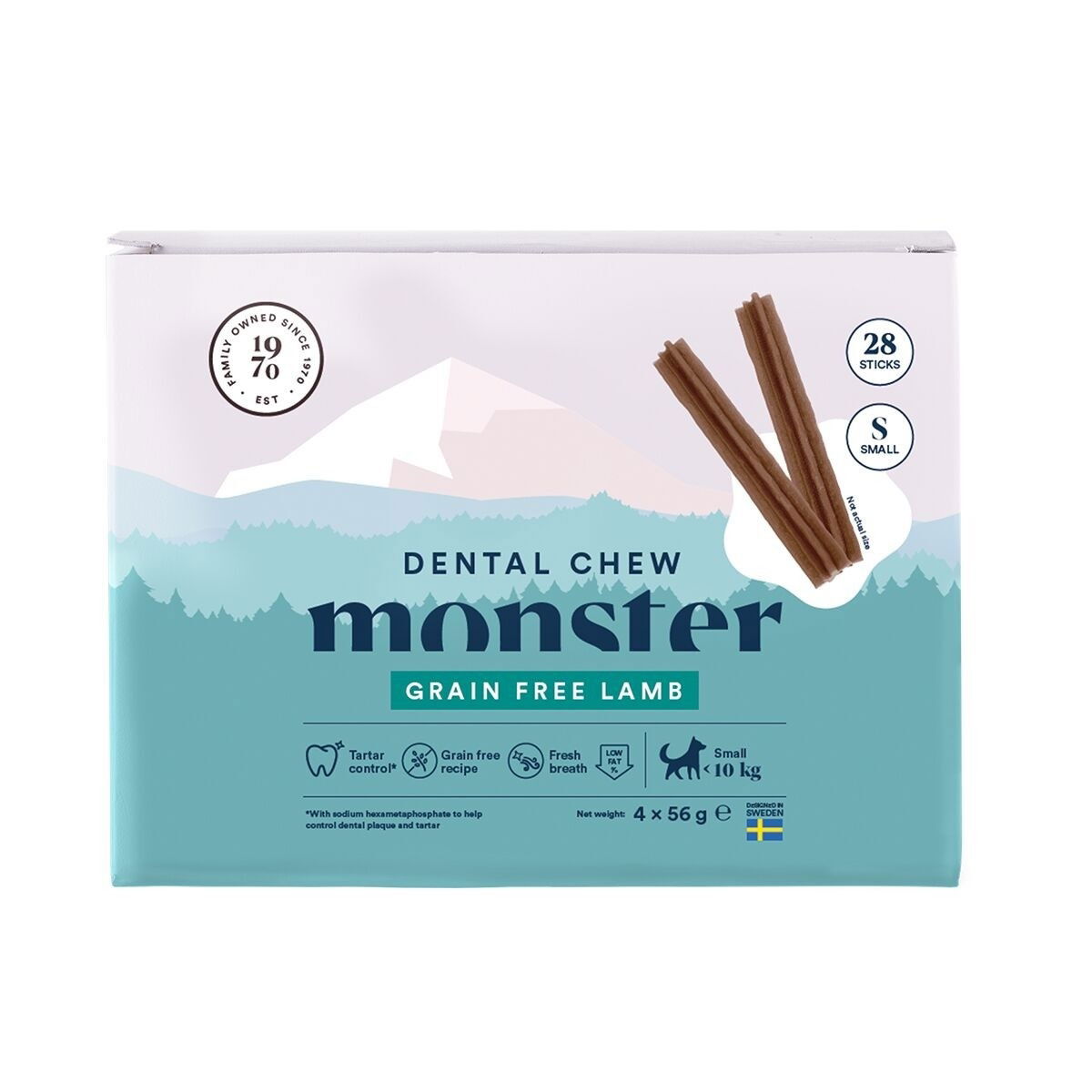 Monster Dog Dental Chew Lamb Small