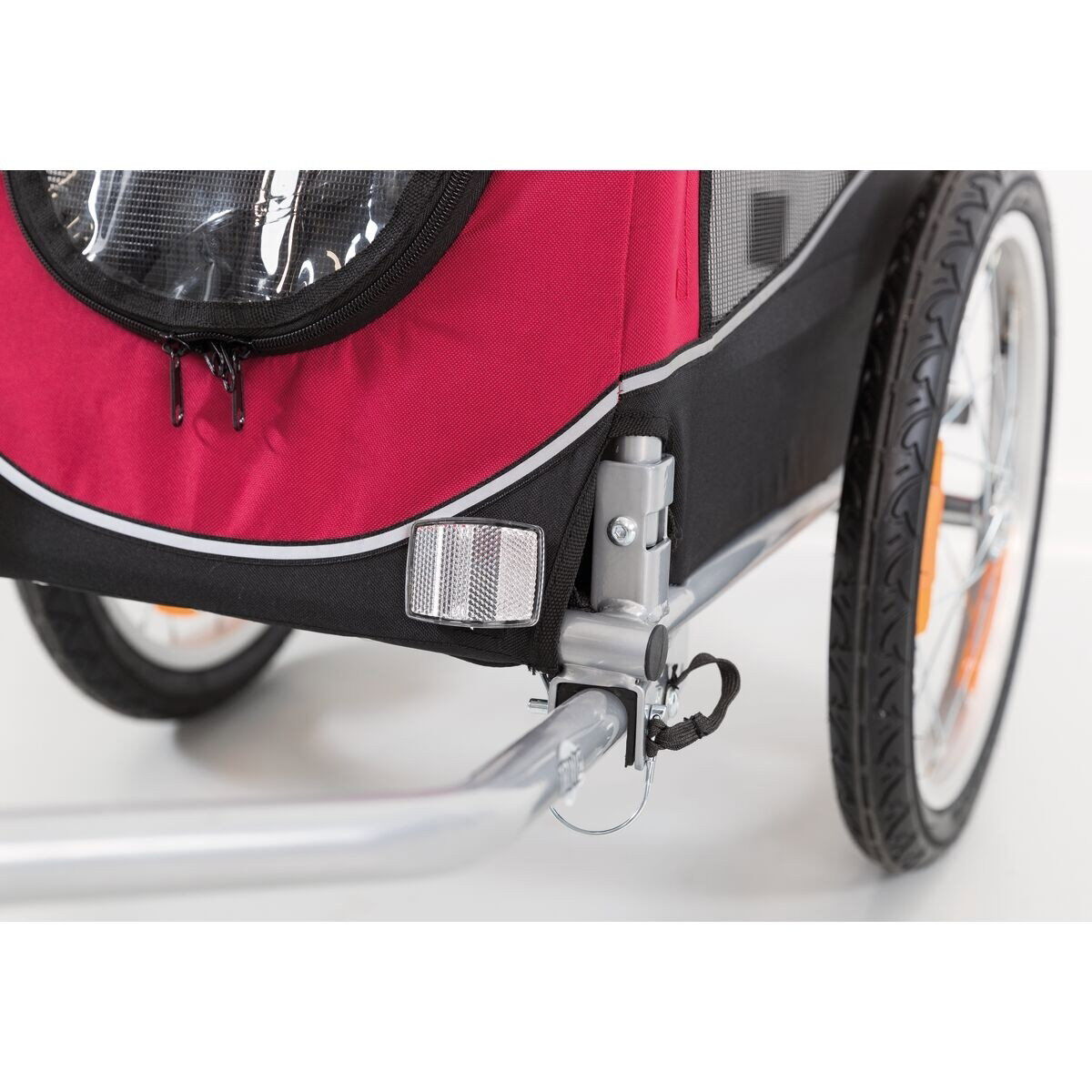 Trixie Bicycle trailer black/red