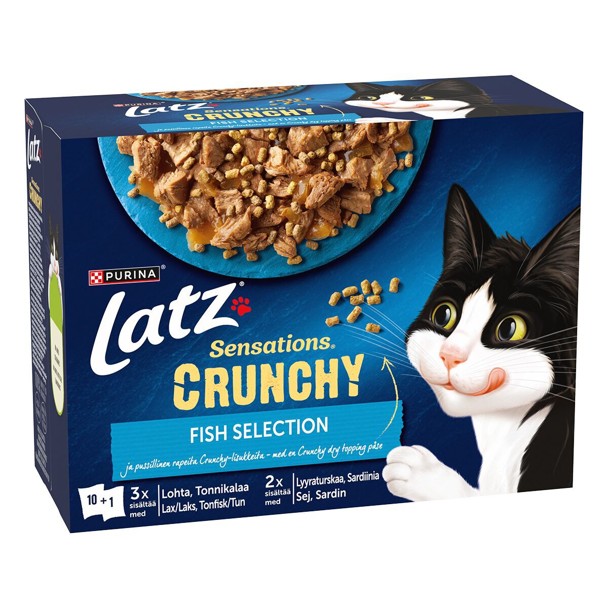 Latz Sensations Crunchy Fish 10x85g