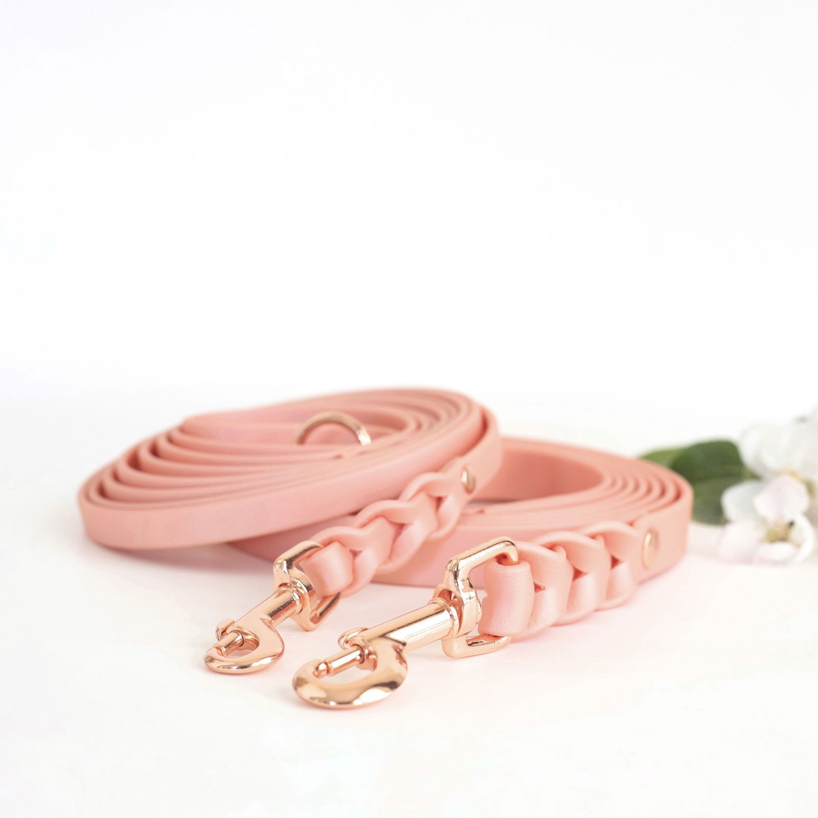 Tyylivoitto Braid talutin, persikka/ruusukulta