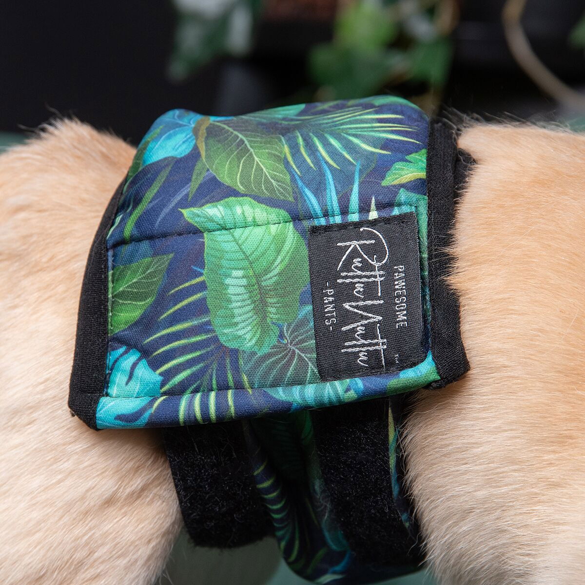 RuttuNuttu male wrap Jungle monstera