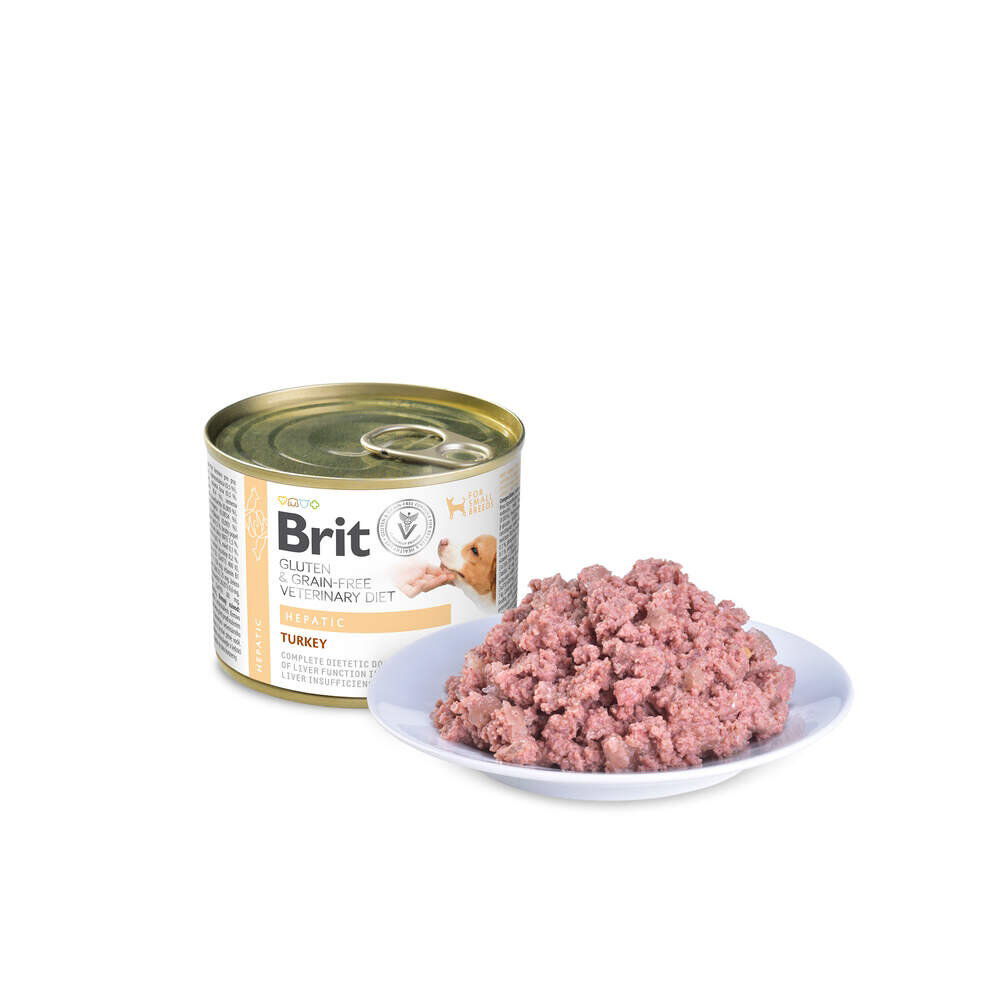 Brit Veterinary Diet Dog Grain Free Can Hepatic