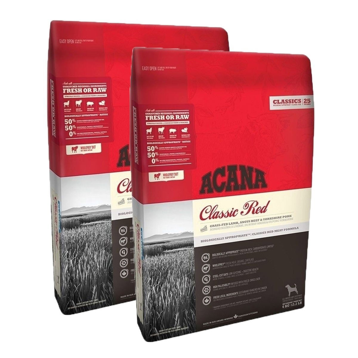 Acana Dog Red Meat 2x9,7 kg