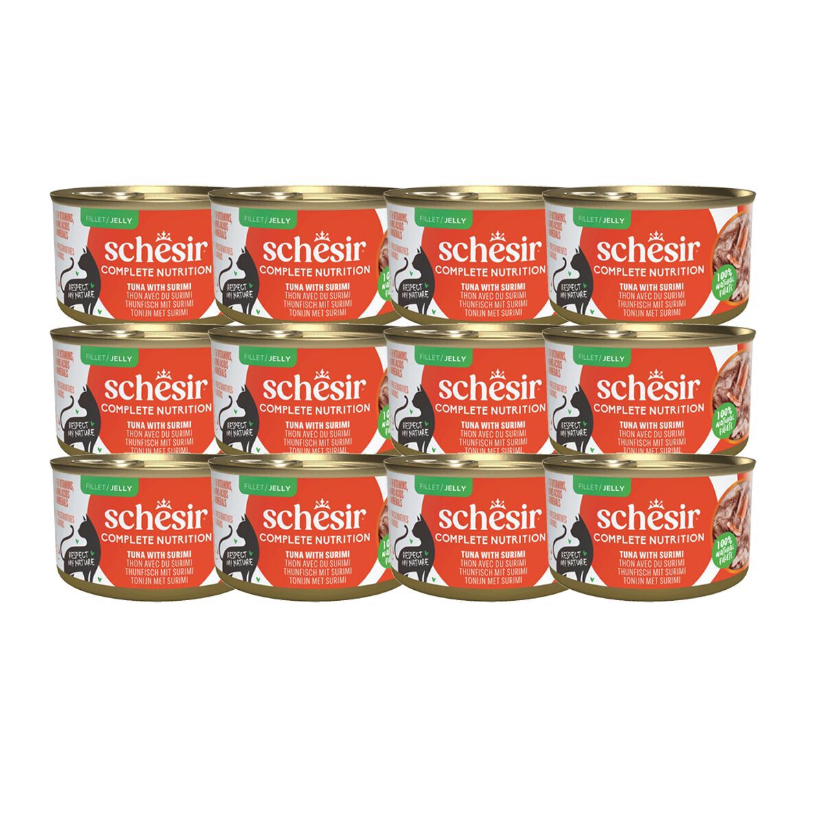 Schesir Jelly tonnikala & surimi 85 g