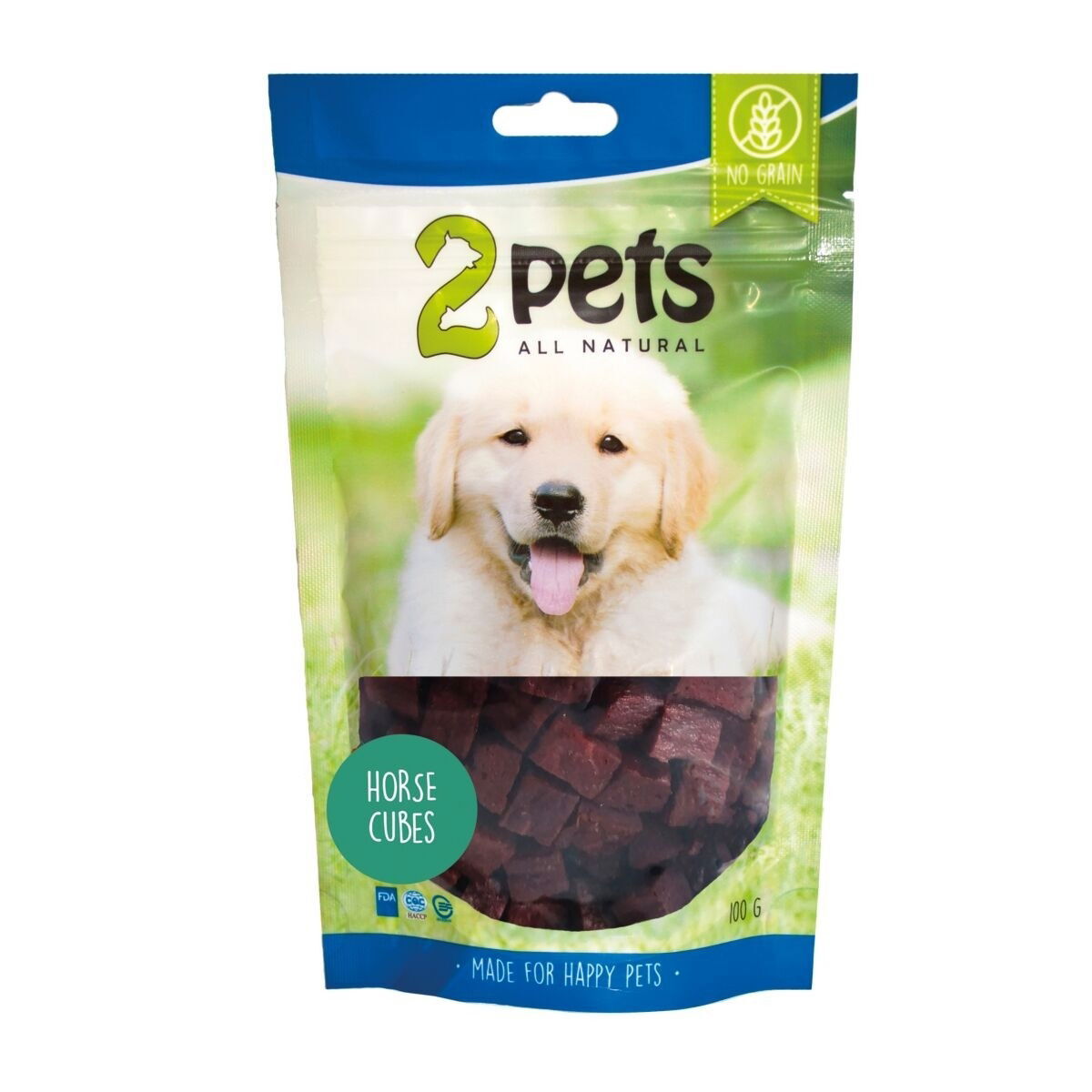 2pets Dogsnack Horse Cubes