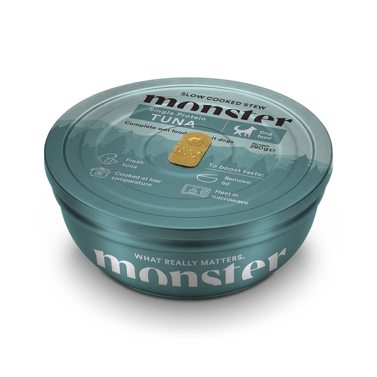 Monster Dog Slow Cooked Tuna Stew Bowl 280g