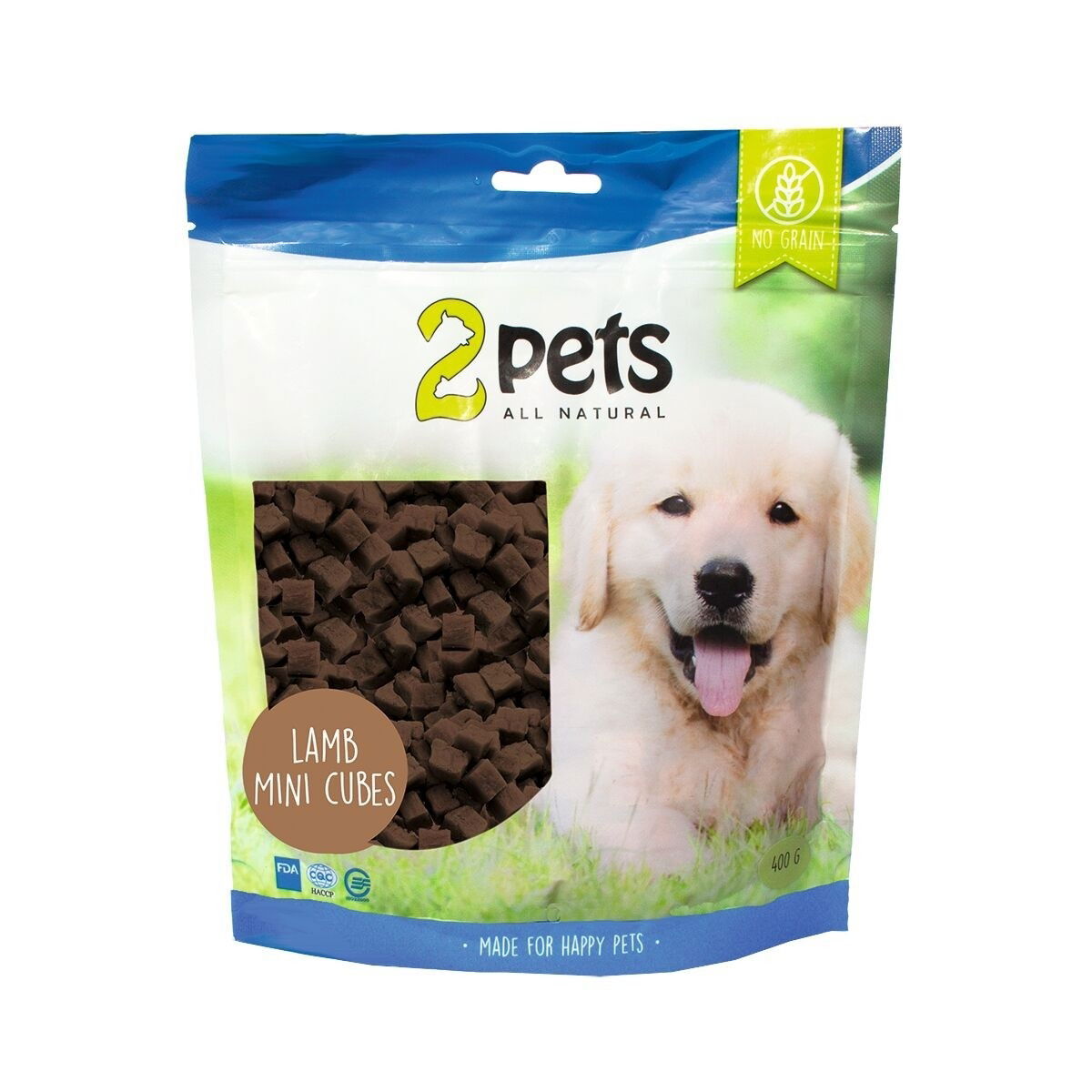 2pets Dogsnack Lamb MiniCubes