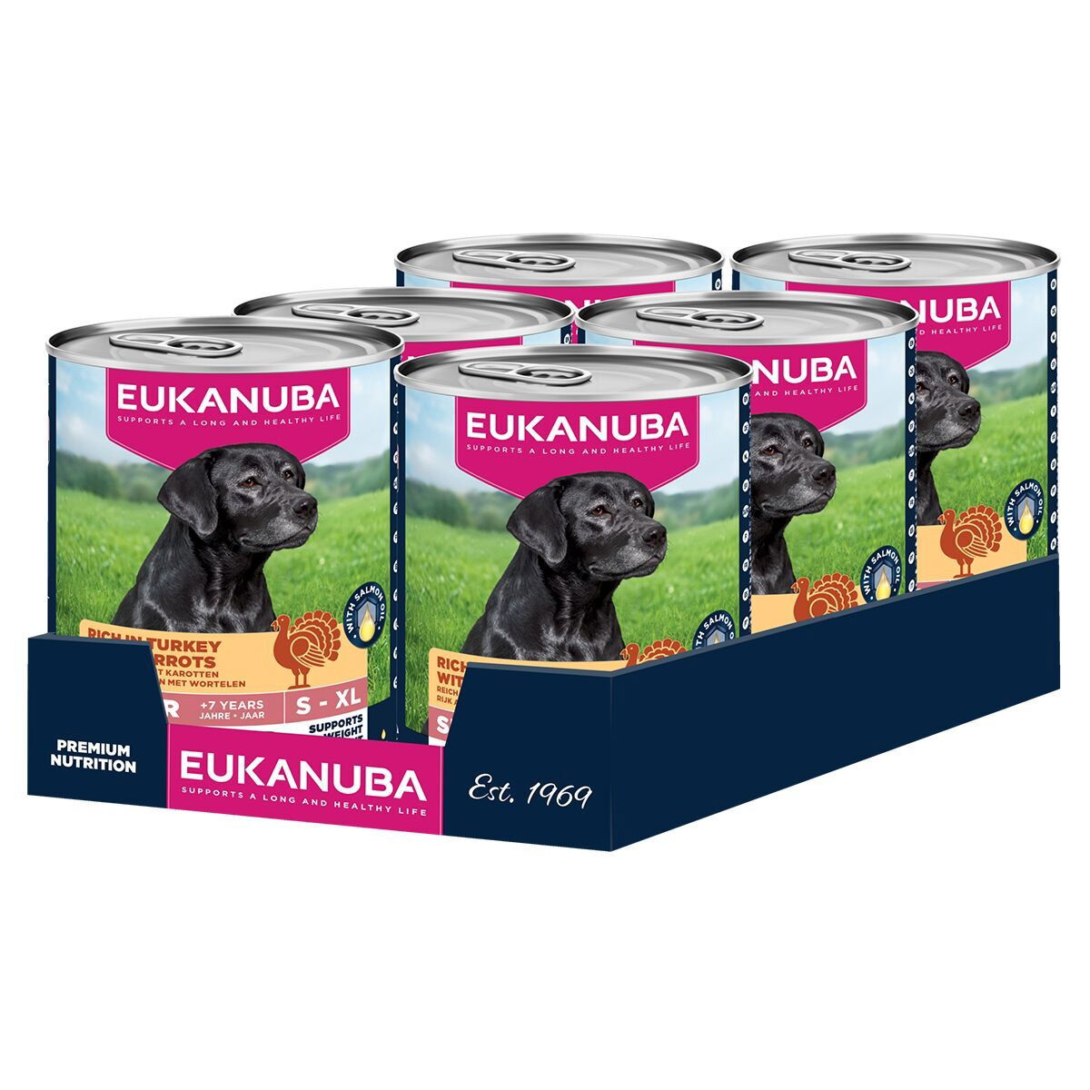 Eukanuba Dog Wet Senior Turkey with Carrots 400g