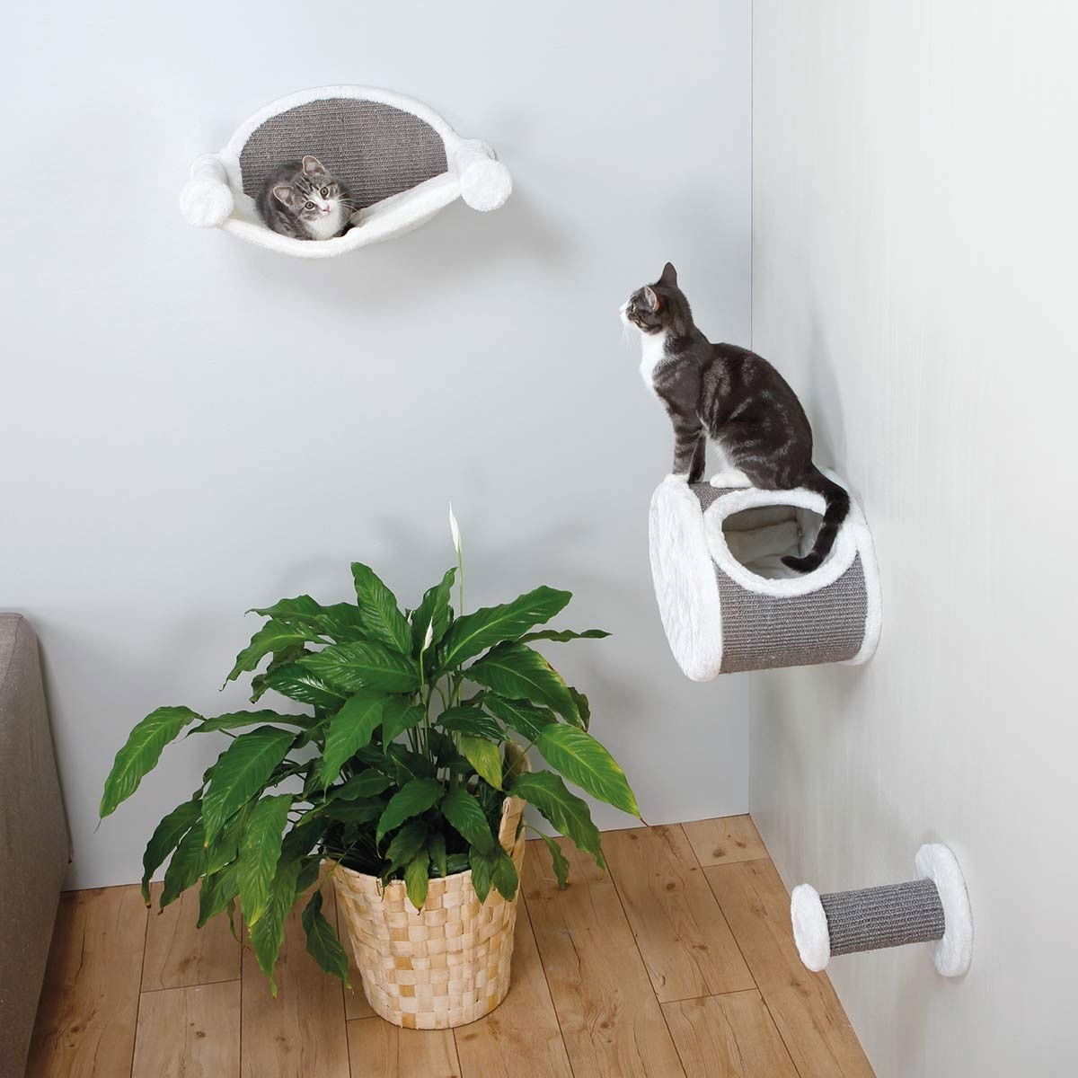 Kissan seinäaskelma Trixie Wall Mounting