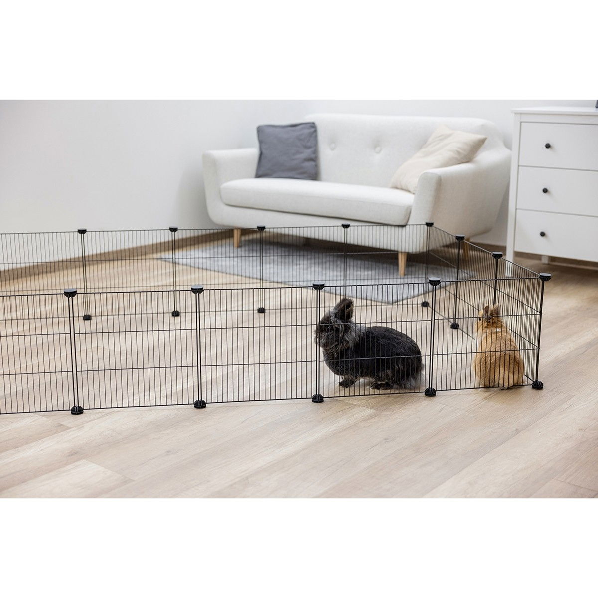 Kerbl pieneläinaitauksen lisäosat 6kpl, metallia