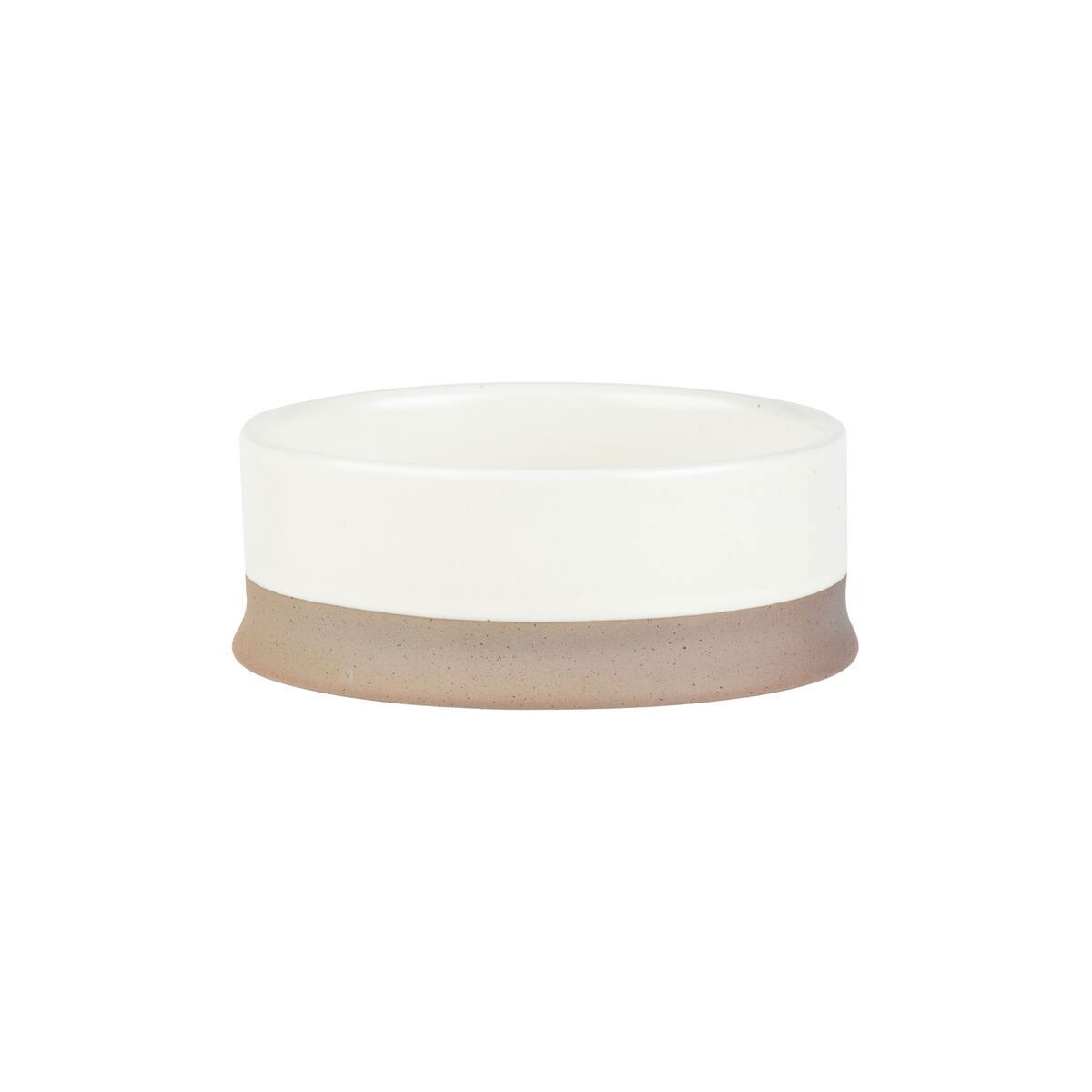 Scruffs Scandi NonTip keraaminen kuppi lemmikille kermanvalkoinen/beige