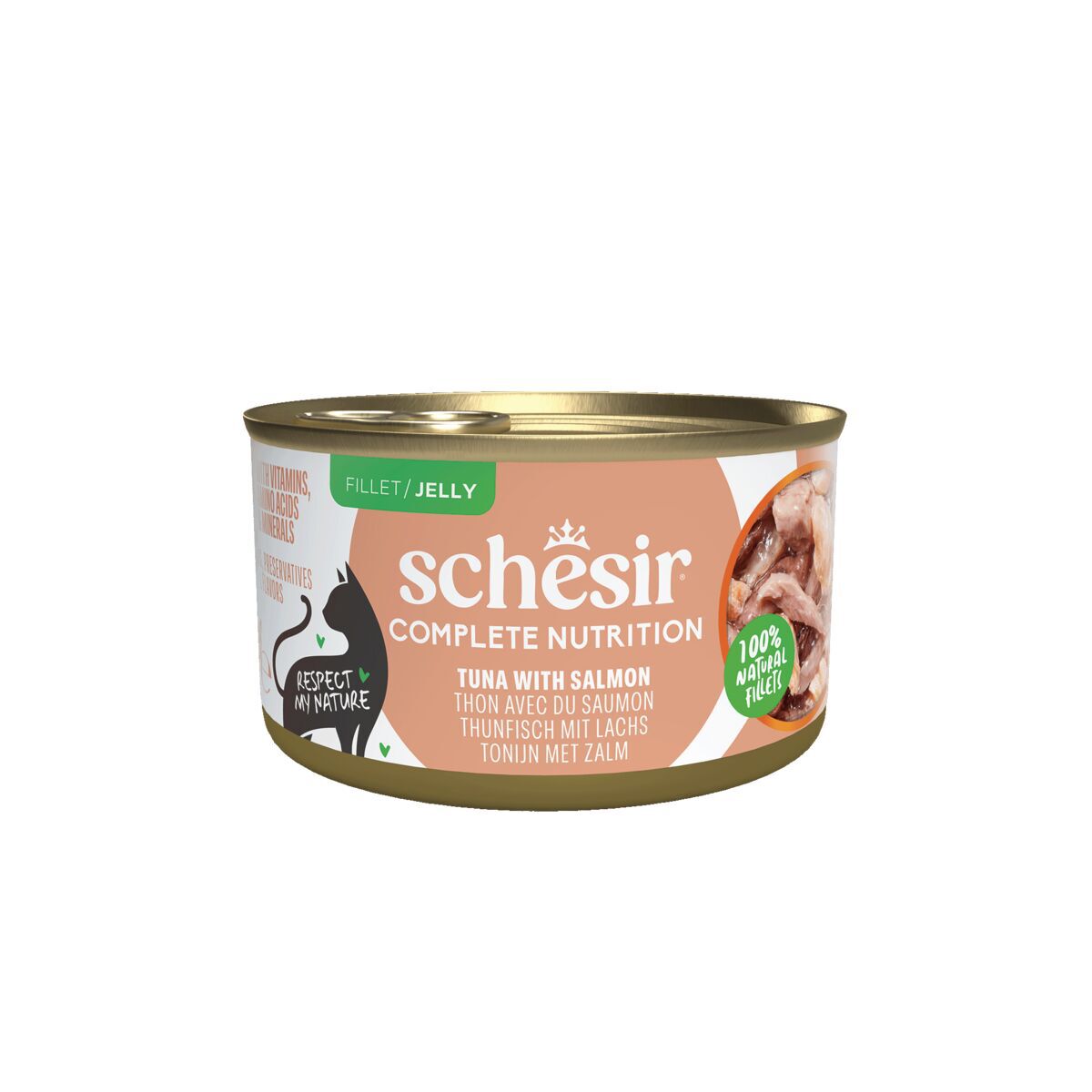 Schesir C&B Tuna salmon in Jelly 85 g
