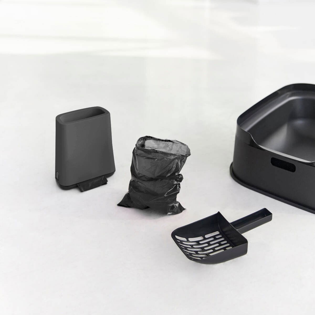 MyPet Biala Kissanhiekkalapioteline Tummanharmaa