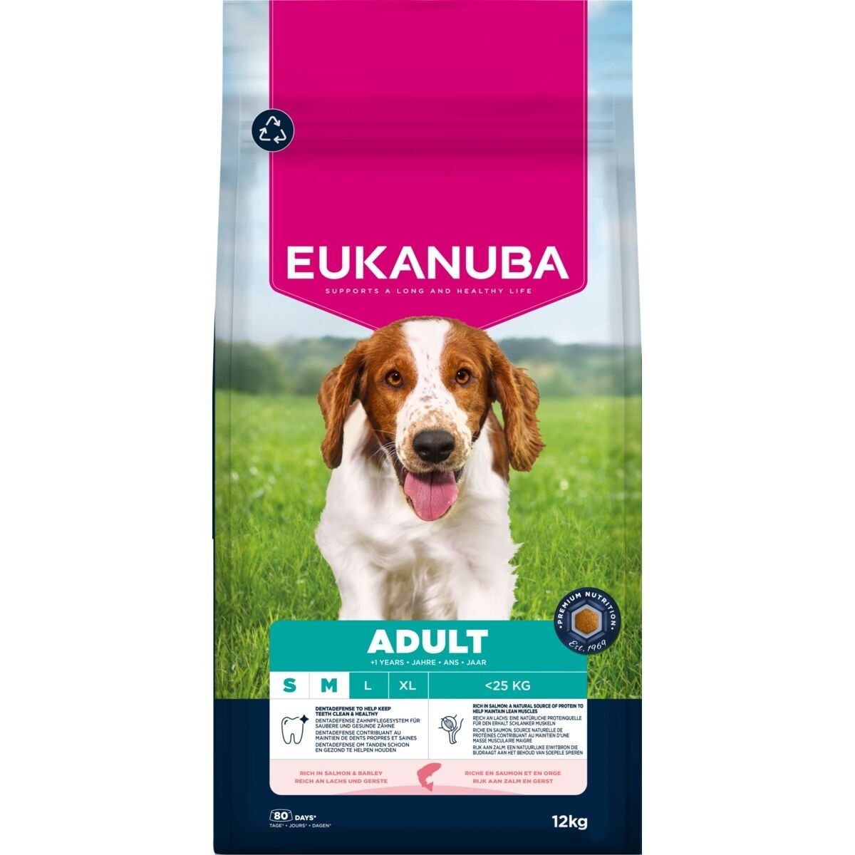 Eukanuba Adult Small & Medium Breed Salmon & Barley
