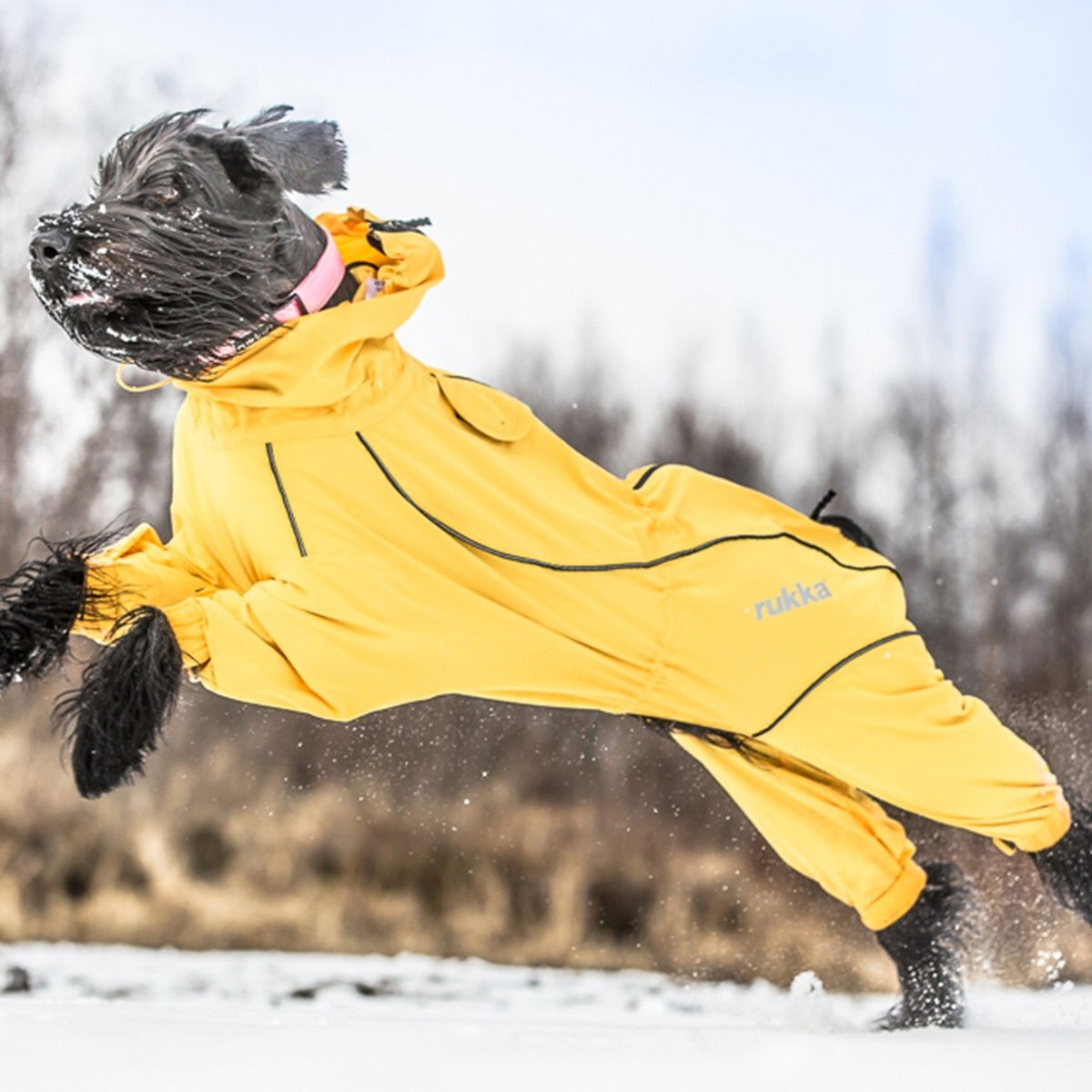 Rukka Protect haalari, keltainen