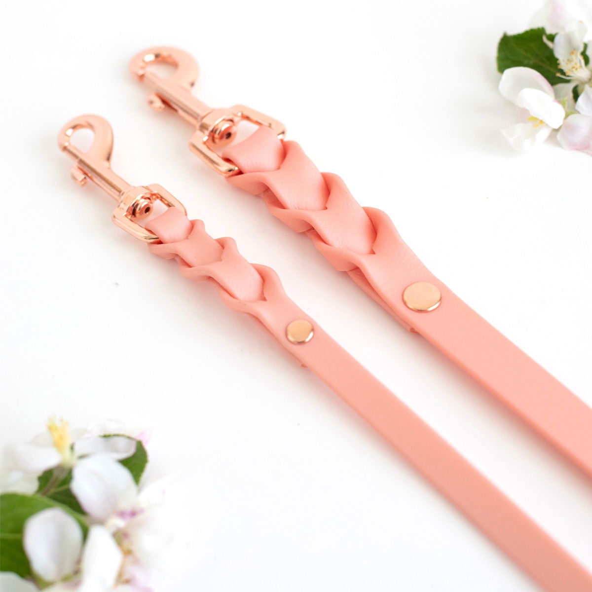 Tyylivoitto Braid talutin, persikka/ruusukulta