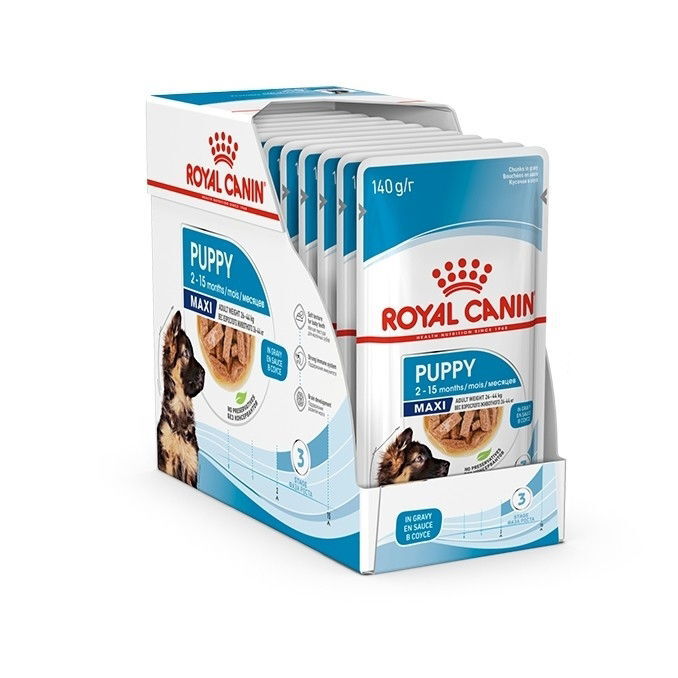 Royal Canin Maxi Puppy Gravy koiranpennun märkäruoka