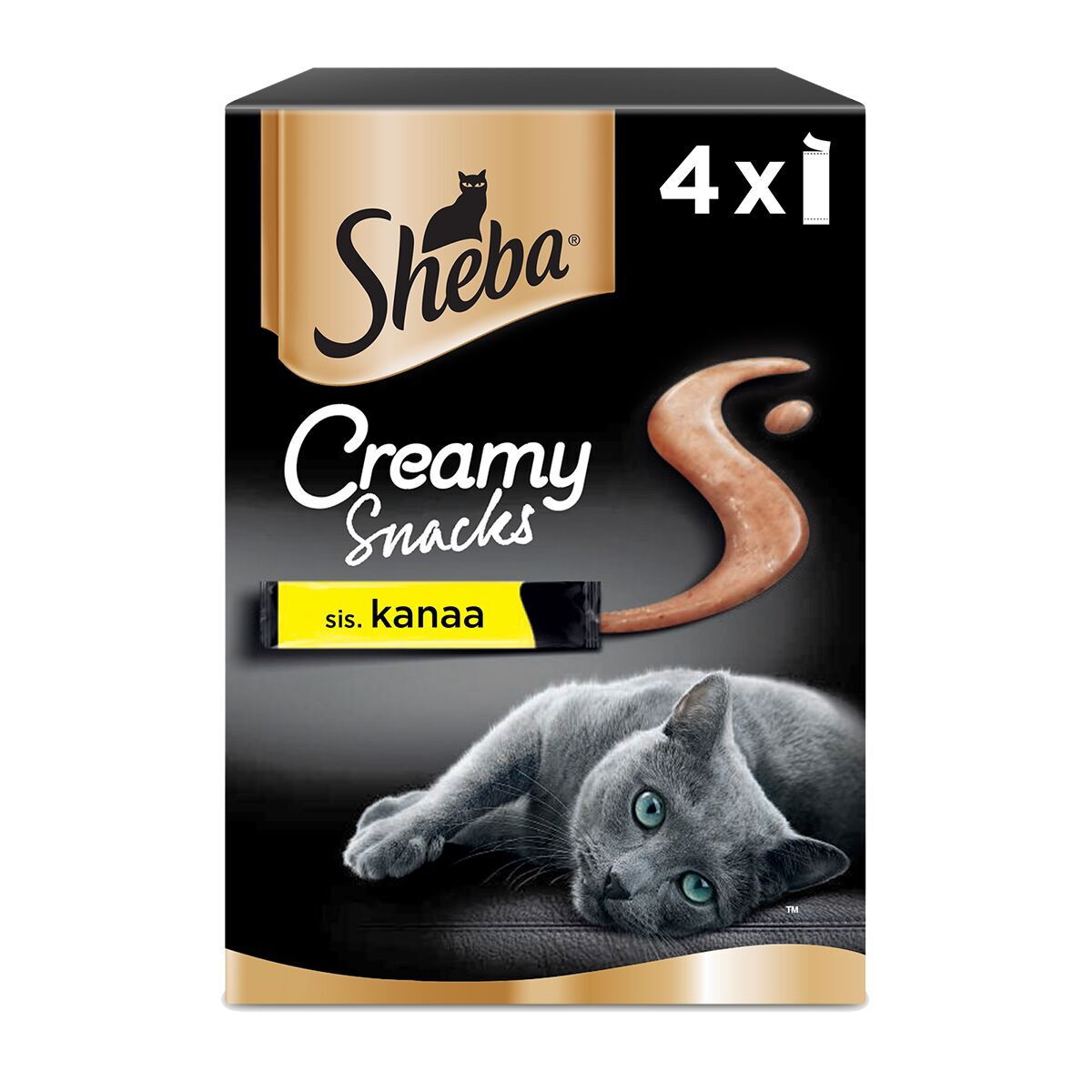 Sheba Creamy Snack Chicken 4X12G