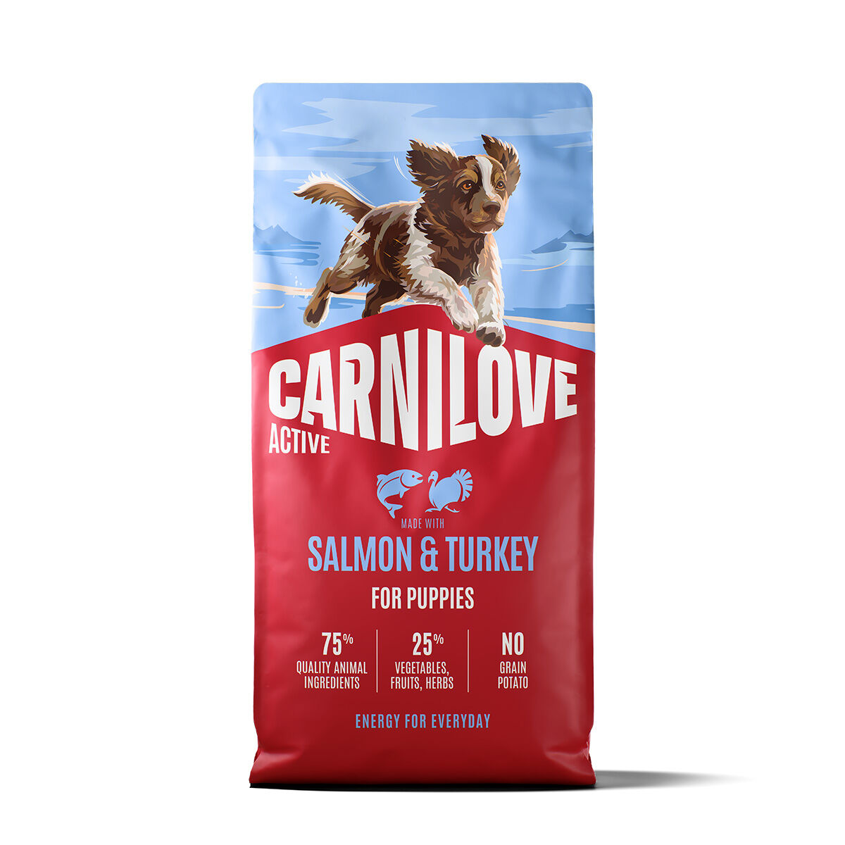 CARNILOVE Active dog dry made with salmon & turkey for puppies