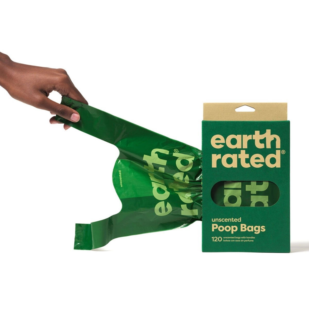 Earth Rated PCR Kahvalliset pussit 120kpl Hajusteeton
