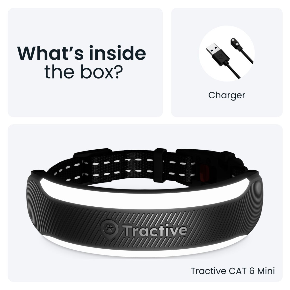 Tractive CAT 6 Mini – GPS paikannin ja terveysseuranta kissoille