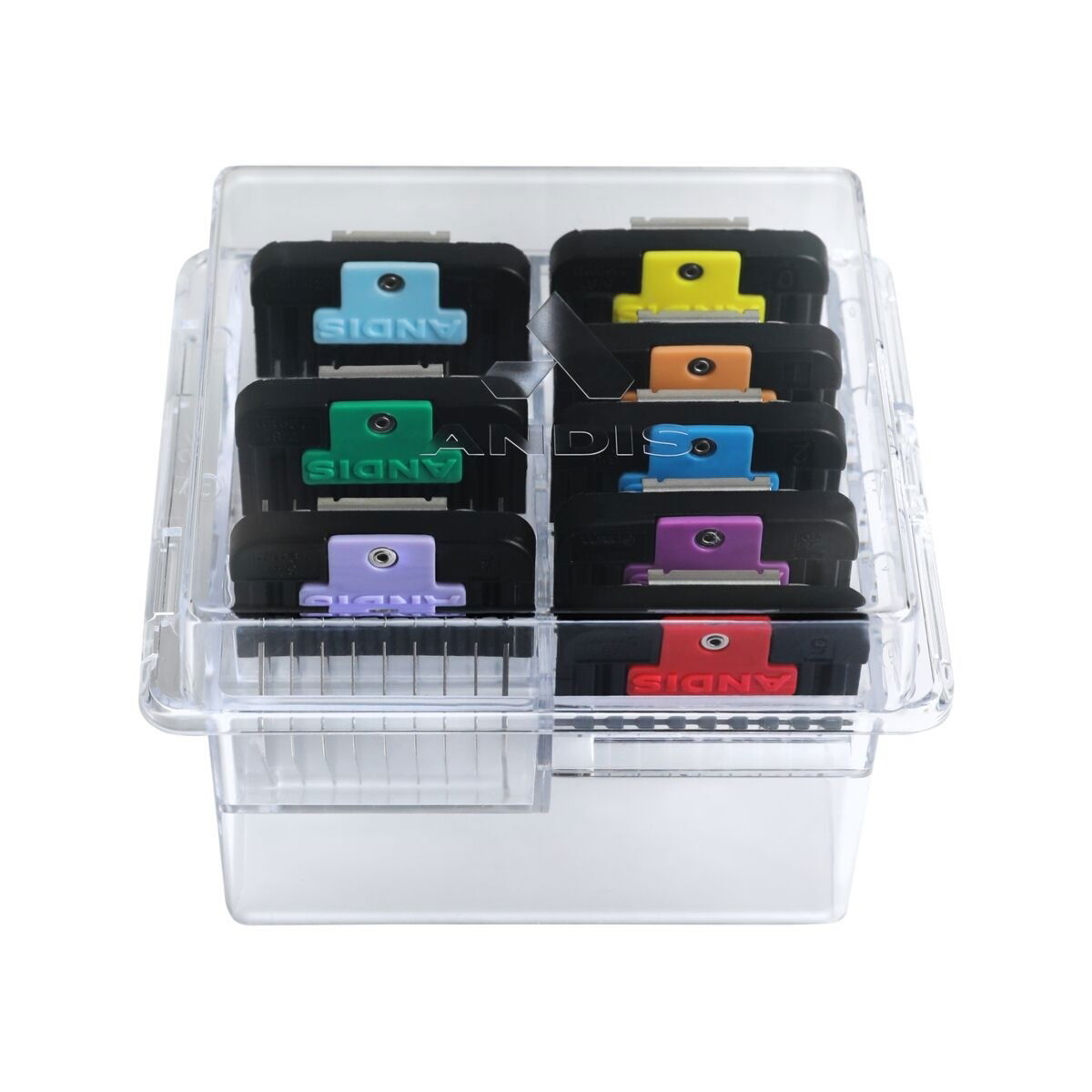 Andis leikkuukampasetti ruostumaton teräs 8 kpl