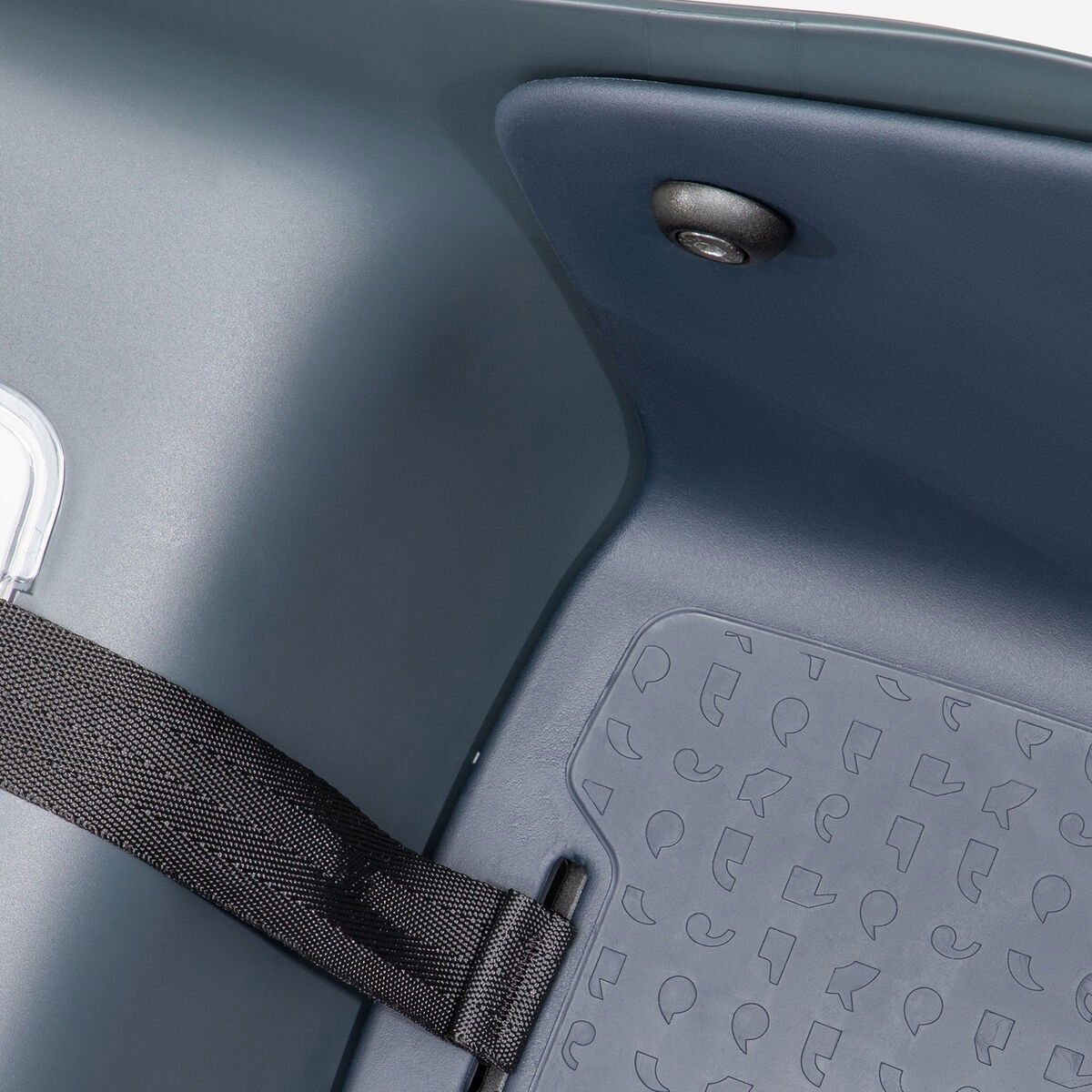 Kvisp pyöränkori matkavaljailla keskiyön harmaa